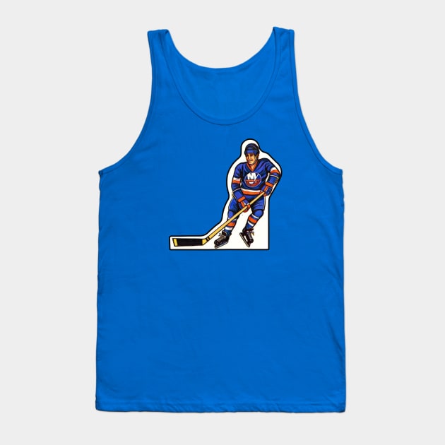 Coleco Table Hockey Players - New York Islanders Tank Top by mafmove